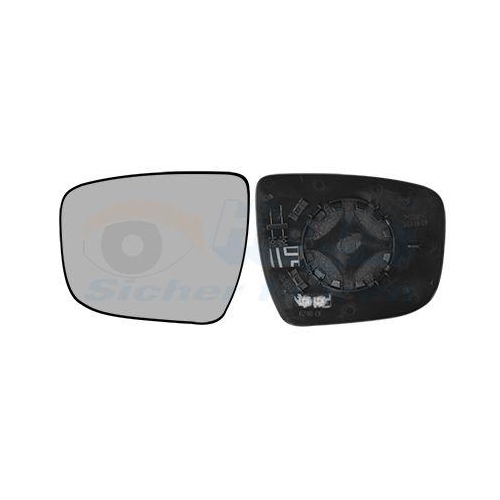 VAN WEZEL Spiegelglas, Au&szlig;enspiegel * HAGUS * 3383837