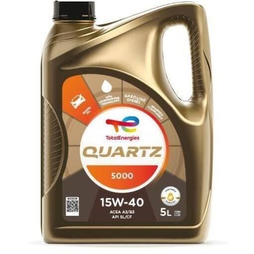 Motor&ouml;l Motoren&ouml;l Total Quartz 5000 15W-40 5 Liter Kanister 213677
