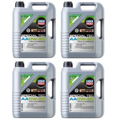 LIQUI MOLY Special Tec AA 0W-20 Motor-Öl, Motorenöl Leichtlauf 9734 - 20 Liter