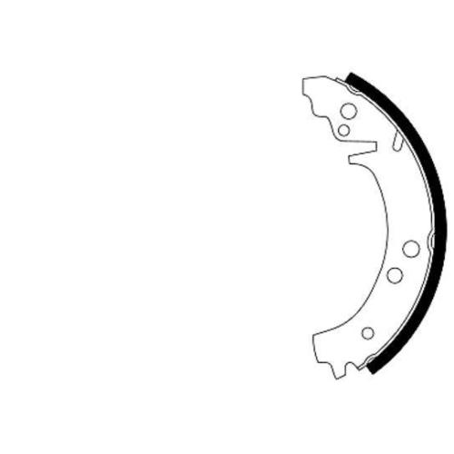 TEXTAR Bremsbackensatz 91029100