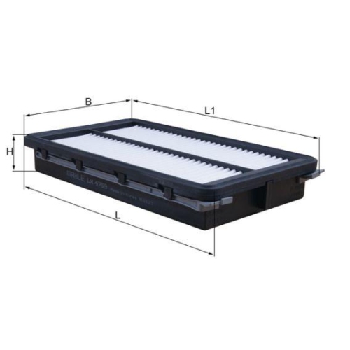 MAHLE Luftfilter LX 4759