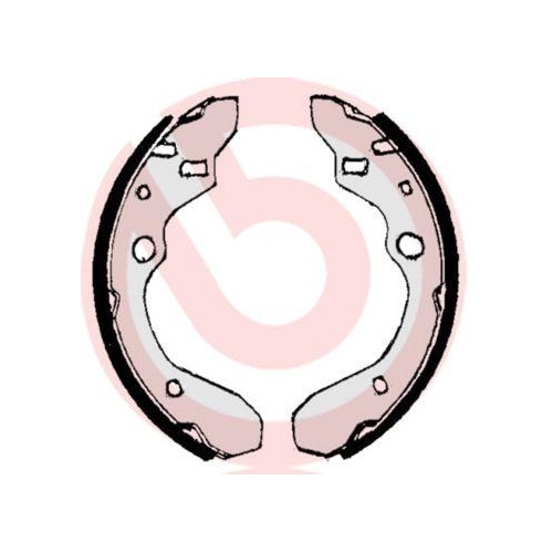 BREMBO Bremsbackensatz ESSENTIAL LINE S 49 506