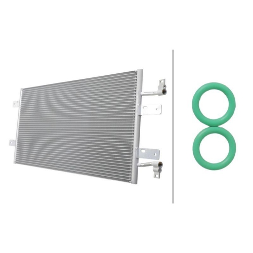 HELLA Kondensator, Klimaanlage >>> Easy2Fit <<< 8FC 366 222-841