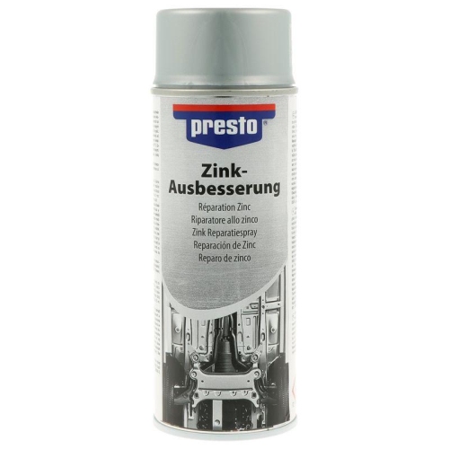 PRESTO 211874 ZINKAUSBESSERUNG SPRAY FARBAUSBESSERUNG SCH&Auml;DEN SCHIUTZ 400 ml