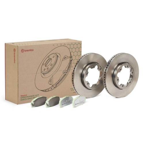 BREMBO Bremsensatz, Scheibenbremse BEYOND LINE - Greenance KT 10 039