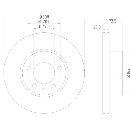 DON Bremsscheibe PCD10302