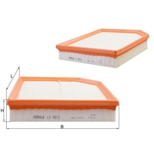 MAHLE Luftfilter LX 4912