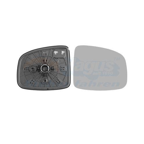 VAN WEZEL Spiegelglas, Au&szlig;enspiegel * HAGUS * 2562838