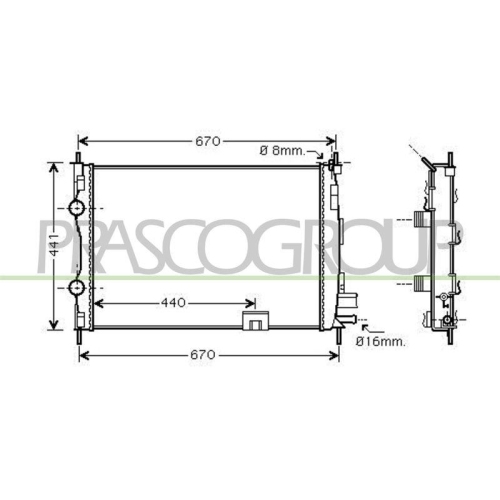 PRASCO K&uuml;hler, Motork&uuml;hlung PrascoSelection DS710R004