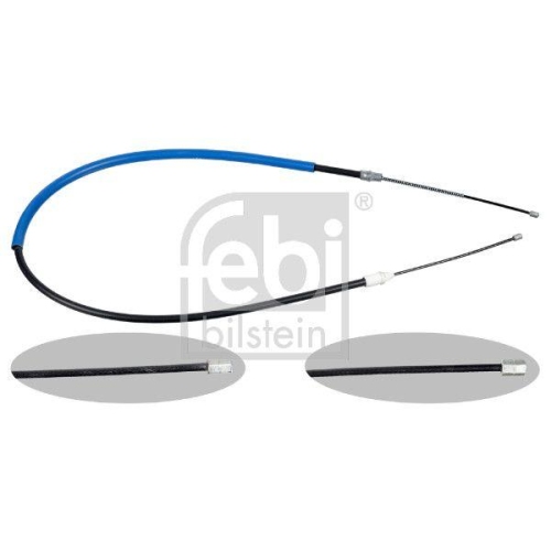 FEBI BILSTEIN Seilzug, Feststellbremse 101816