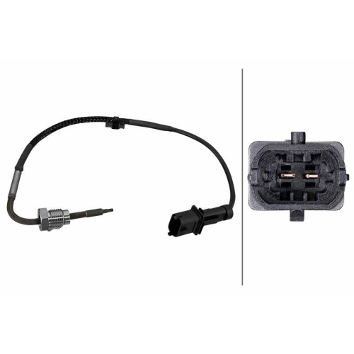 HELLA Sensor, Abgastemperatur 6PT 010 376-631
