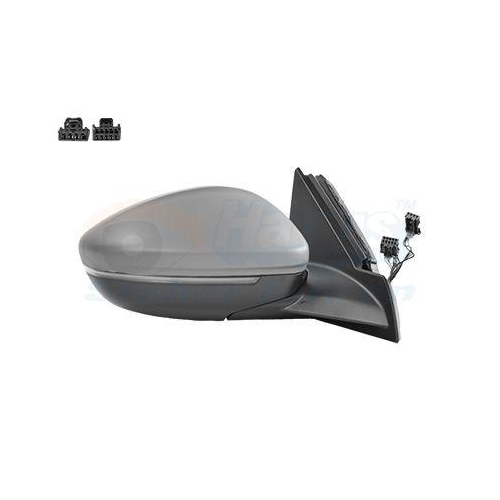 VAN WEZEL Au&szlig;enspiegel * HAGUS * 4043808