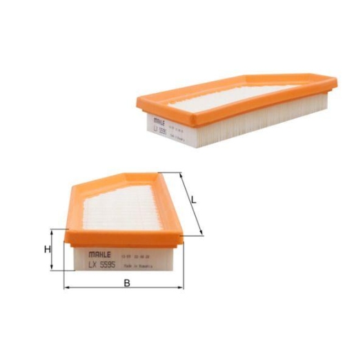 MAHLE Luftfilter LX 5595