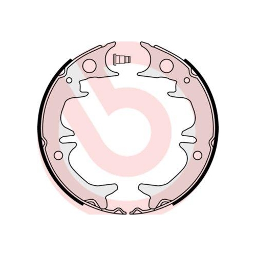 BREMBO Bremsbackensatz, Feststellbremse ESSENTIAL LINE S 83 543