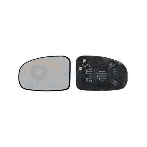 VAN WEZEL Spiegelglas, Au&szlig;enspiegel * HAGUS * 5420837