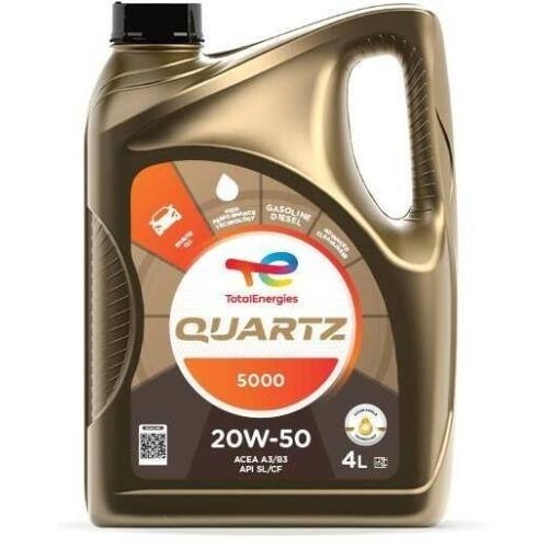 Motor&ouml;l Motoren&ouml;l Total Quartz 5000 20W-50 4 Liter Kanister 213672