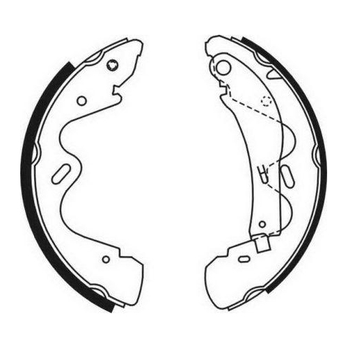 ABE Bremsbackensatz C01054ABE