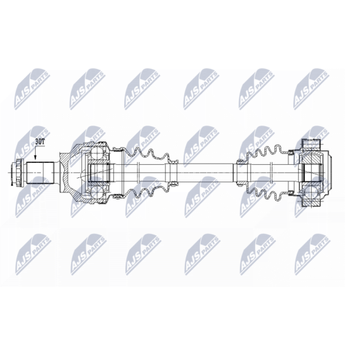 NTY Antriebswelle NPW-BM-150