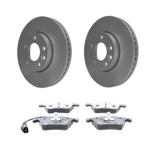 ATE Bremsensatz Bremsenset 2x Bremsscheiben+1x Bremsbelagsatz Vorne Vorderachse