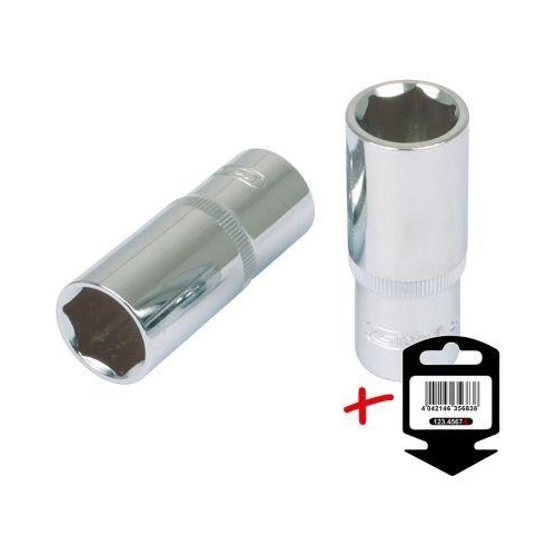 1/4 Zoll CHROMEplus Sechskant-Stecknuss lang 11mm auf H&auml;nger KS TOOLS 918.1431-E