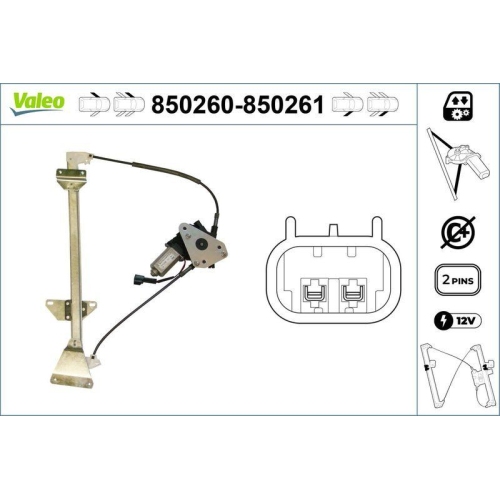 VALEO Fensterheber 850260