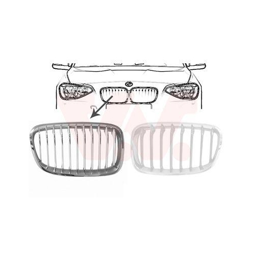 VAN WEZEL K&uuml;hlergitter 0633514