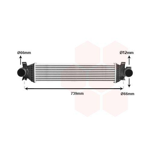 VAN WEZEL Ladeluftk&uuml;hler 18014709