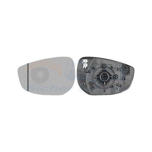 VAN WEZEL Spiegelglas, Au&szlig;enspiegel * HAGUS * 2705837