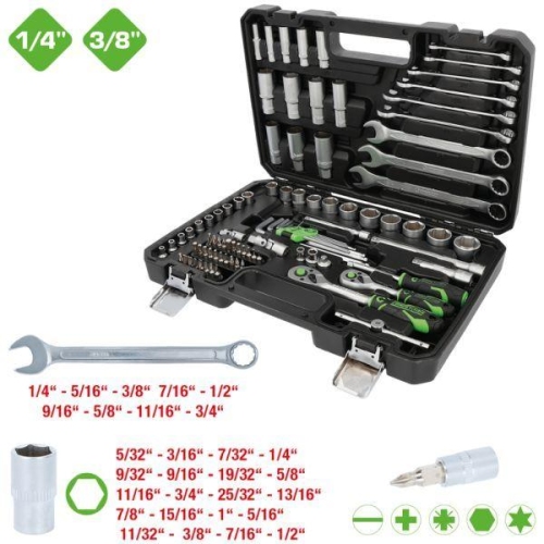 KS TOOLS Steckschl&uuml;sselsatz 512.0092