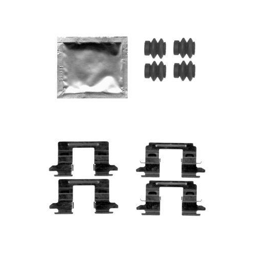 TEXTAR Zubeh&ouml;rsatz, Scheibenbremsbelag 82514600