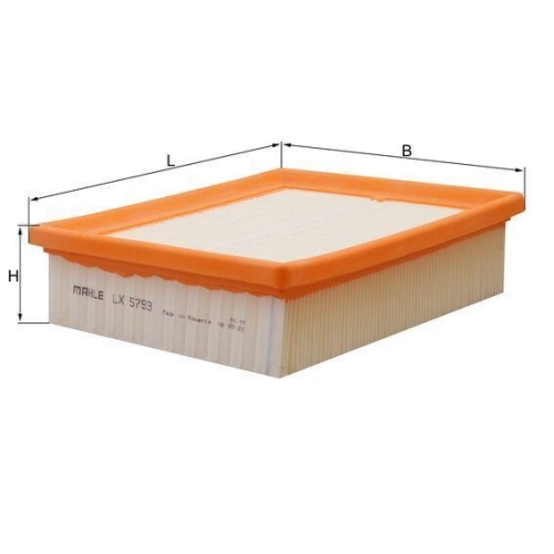 MAHLE Luftfilter LX 5793