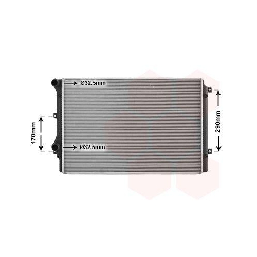 VAN WEZEL K&uuml;hler, Motork&uuml;hlung 58012701