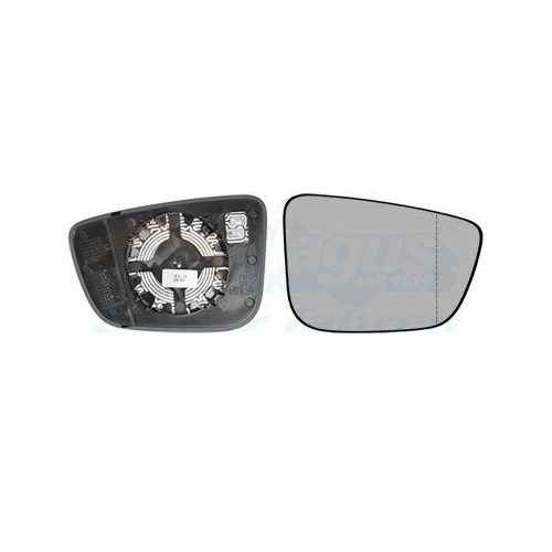 VAN WEZEL Spiegelglas, Au&szlig;enspiegel * HAGUS * 0550838