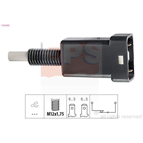 EPS Bremslichtschalter Made in Italy - OE Equivalent 1.810.003