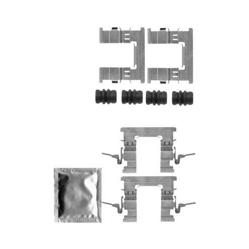 TEXTAR Zubeh&ouml;rsatz, Scheibenbremsbelag 82514800