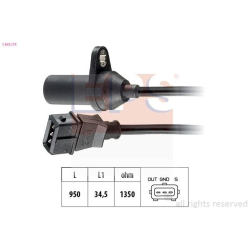 EPS Impulsgeber, Kurbelwelle Made in Italy - OE Equivalent