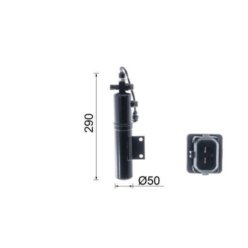 MAHLE Trockner, Klimaanlage BEHR *** PREMIUM LINE *** AD 192 000P