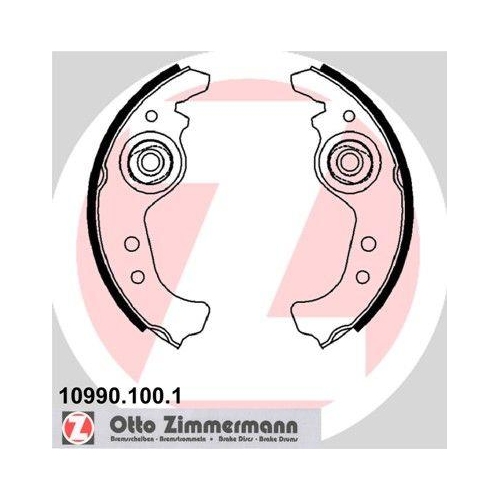 ZIMMERMANN Bremsbackensatz 10990.100.1