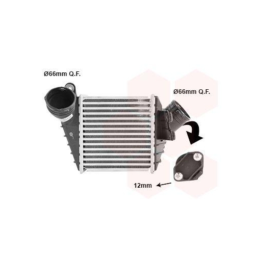 VAN WEZEL Ladeluftk&uuml;hler *** IR PLUS *** 58004219