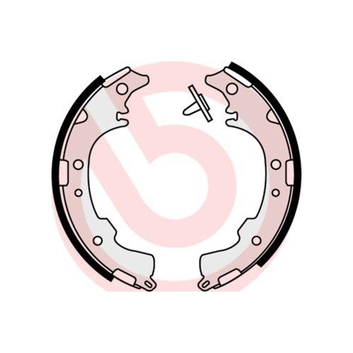 BREMBO Bremsbackensatz ESSENTIAL LINE S 83 540