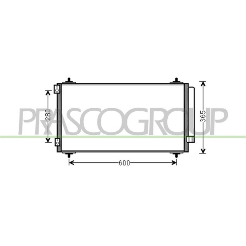 PRASCO Kondensator, Klimaanlage PrascoSelection FT152C001