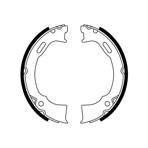 ABE Bremsbackensatz, Feststellbremse CRY008ABE