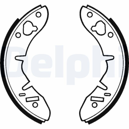 DELPHI Bremsbackensatz LS1015