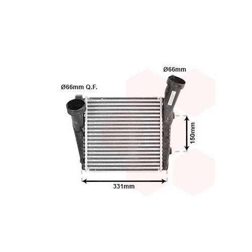 VAN WEZEL Ladeluftk&uuml;hler 58004235