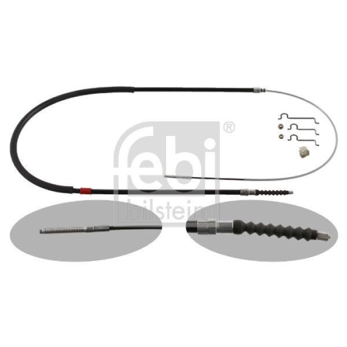 FEBI BILSTEIN Seilzug, Feststellbremse 36673