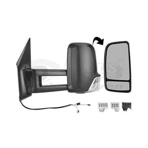 VAN WEZEL Au&szlig;enspiegel * HAGUS * 2973805