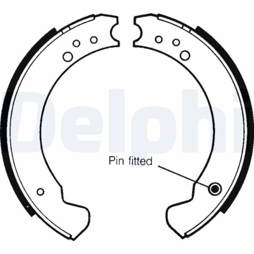 DELPHI Bremsbackensatz LS1089