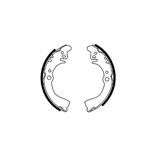 TEXTAR Bremsbackensatz 91038900