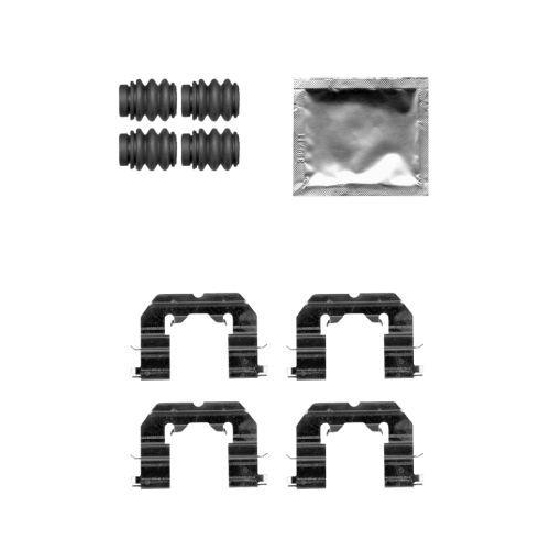 TEXTAR Zubeh&ouml;rsatz, Scheibenbremsbelag 82517300