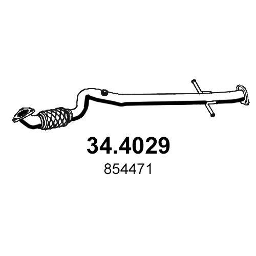 ASSO Abgasrohr 34.4029